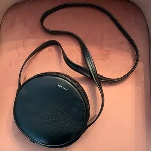 Matt et Nat black VEGAN crossbody bag, used once!